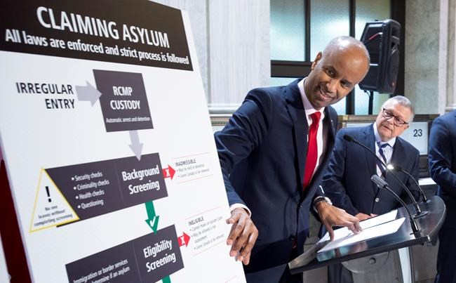 Ministers warn 'no free ticket' for Nigerian asylum seekers crossing into Quebec | iNFOnews.ca