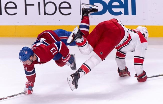 McElhinney stops 48 as Hurricanes top Canadiens 2-1 in Weber's return to lineup | iNFOnews.ca
