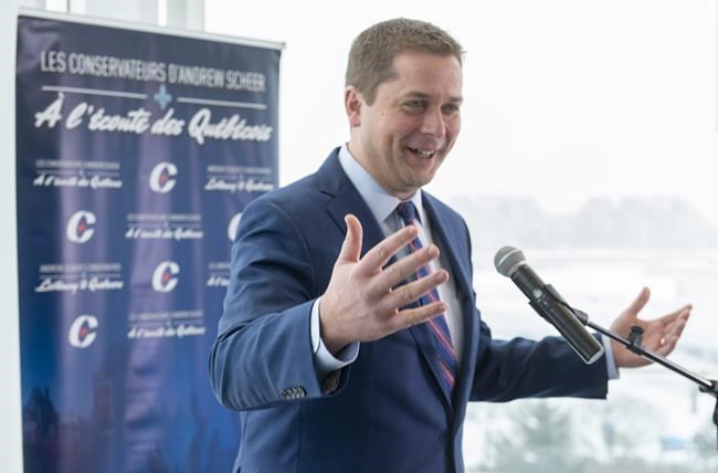 Tory leader Andrew Scheer promises more autonomy for Quebec on immigration | iNFOnews.ca