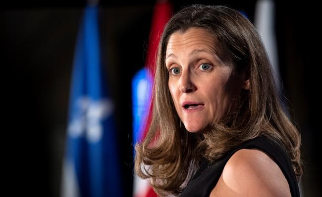 Progress made in modernizing NAFTA will make it easier to trade, says Freeland | iNFOnews.ca Progress made in modernizing NAFTA will make it easier to trade, says Freeland | iNFOnews.ca
