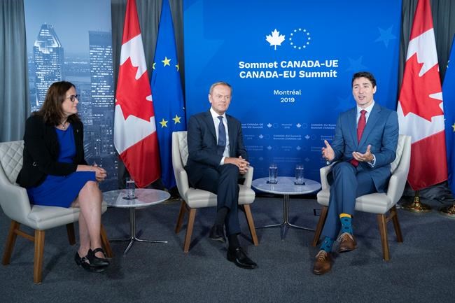 Trudeau, Tusk take aim at Trump, and fixing WTO at Canada-EU summit | iNFOnews.ca