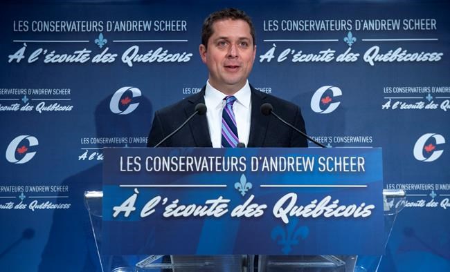 Tory Leader Andrew Scheer says he doesn't feel betrayed by Maxime Bernier | iNFOnews.ca Tory Leader Andrew Scheer says he doesn't feel betrayed by Maxime Bernier | iNFOnews.ca