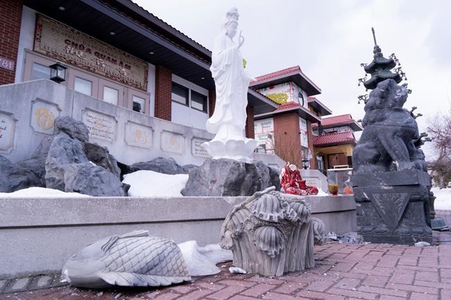 Montreal police investigating vandalism against Buddhist sites as a hate crime | iNFOnews.ca Montreal police investigating vandalism against Buddhist sites as a hate crime | iNFOnews.ca