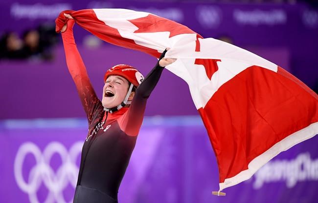 CP NewsAlert: Canada's Boutin wins bronze in women's 1,500 short-track | iNFOnews.ca