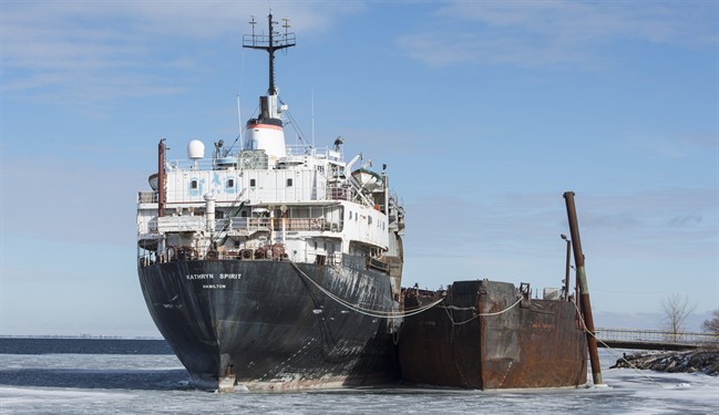 Feds, locals to work together to deal with abandoned cargo vessel near Montreal | iNFOnews.ca CP36228753