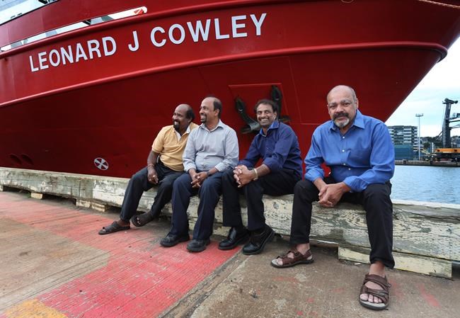 Tamil former refugees rescued off Newfoundland make emotional return | iNFOnews.ca