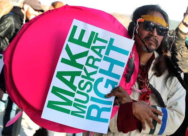 'Go home,' indigenous leader tells protesters after Muskrat Falls meeting | iNFOnews.ca