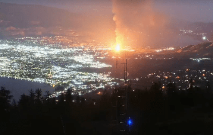 Cause of Penticton fire unknown, danger bars investigators' access | iNFOnews.ca