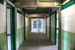 prison cells in a jail