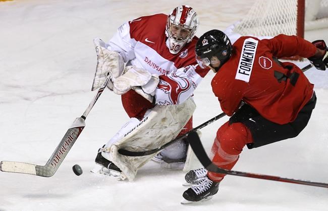 Fabbro returns as Canada beats Denmark 5-2 at world junior selection camp | iNFOnews.ca