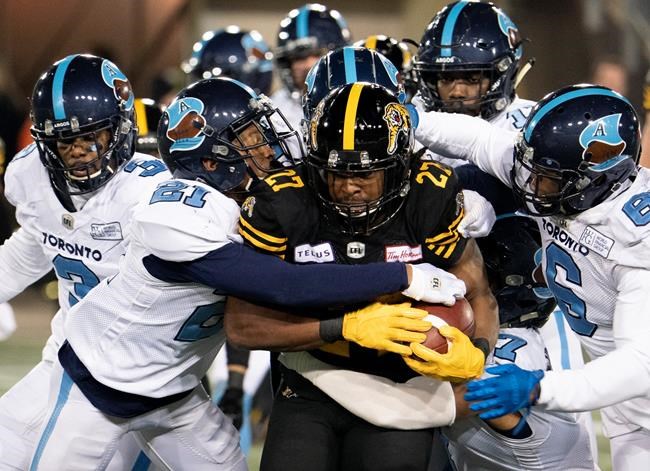 Hajrullahu's 40-yard field goal gives Ticats 21-18 win over Argonauts | iNFOnews.ca