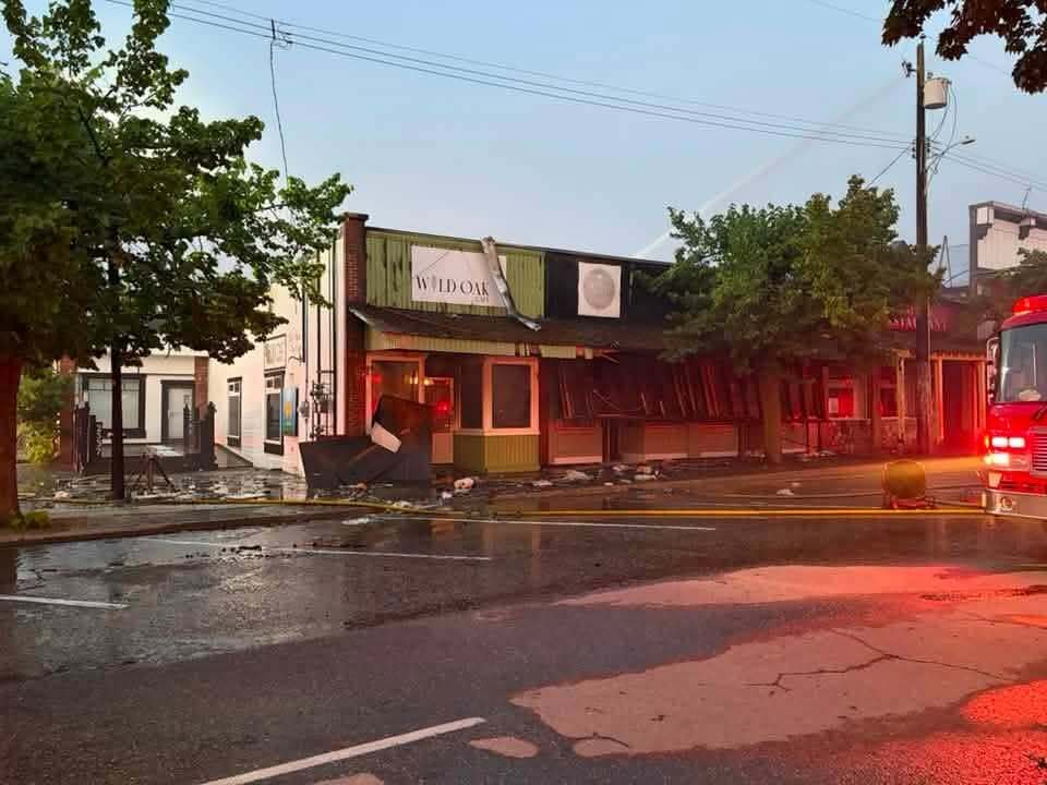 Three Armstrong businesses gutted in early morning fire | iNFOnews.ca Three Armstrong businesses gutted in early morning fire | iNFOnews.ca