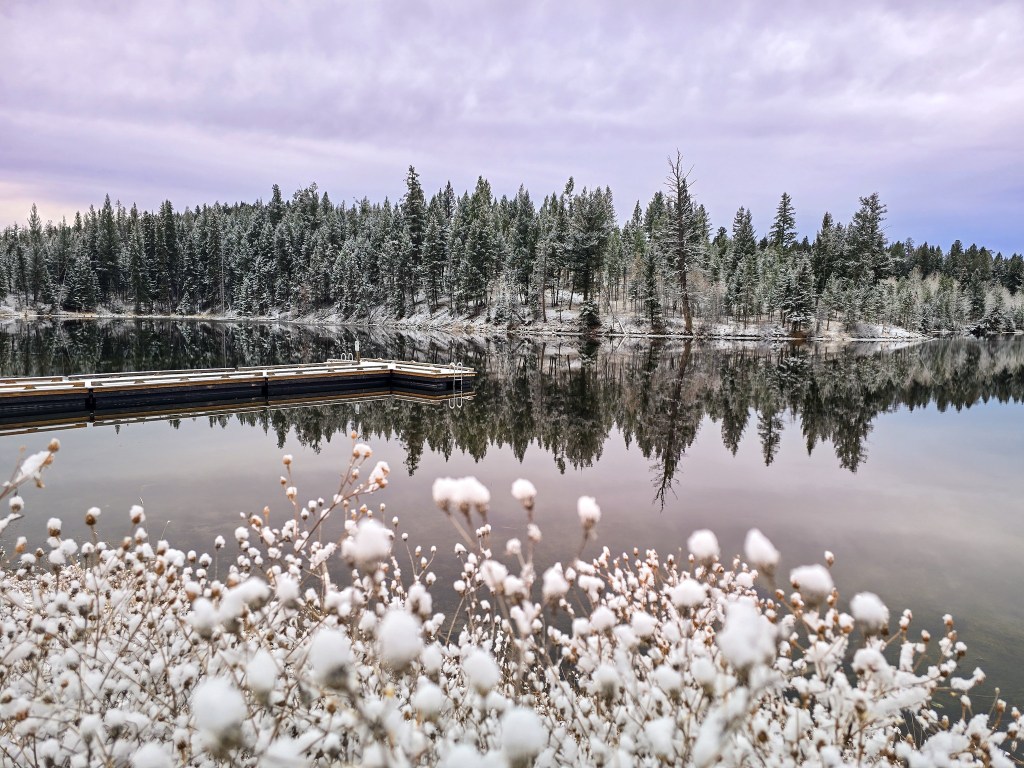 iN PHOTOS: First snowfall at high elevation lakes in Kamloops, Okanagan | iNFOnews.ca