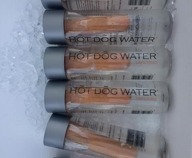 'Hot Dog Water' seller in Vancouver gets laughs, sales with savvy marketing | iNFOnews.ca