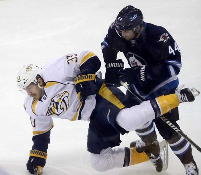 Connor Hellebuyck makes 42 saves; Jets beat Predators to snap five-game skid | iNFOnews.ca