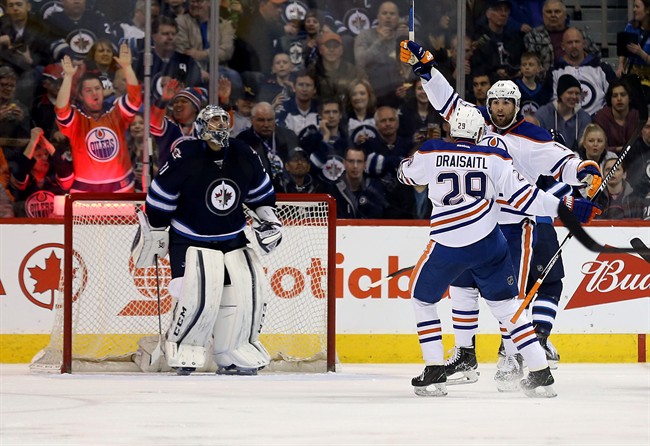 Korpikoski scores winner, Talbot stops 39 shots as Oilers beat Jets 2-1 | iNFOnews.ca CP36644703