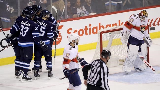 Kyle Connor scores twice, Jets beat Panthers 7-2 for third straight win | iNFOnews.ca CP1967647799