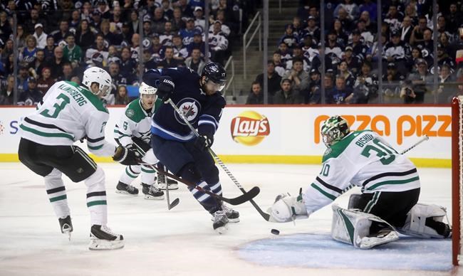 Connor snaps 10-game pointless streak as Jets' offence fires up to burn Stars | iNFOnews.ca Connor snaps 10-game pointless streak as Jets' offence fires up to burn Stars | iNFOnews.ca