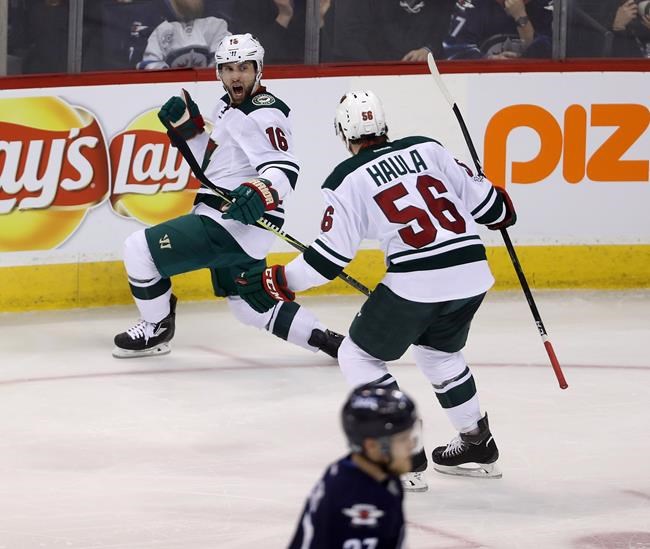 Jason Zucker scores late, Wild hold on to beat Jets 6-5 | iNFOnews.ca Jason Zucker scores late, Wild hold on to beat Jets 6-5 | iNFOnews.ca