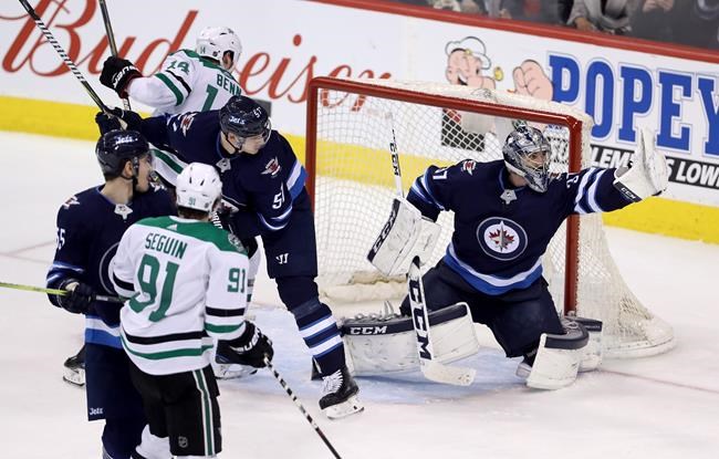 Patrik Laine scores twice to extend point streak, Jets beat Stars 4-2 | iNFOnews.ca Patrik Laine scores twice to extend point streak, Jets beat Stars 4-2 | iNFOnews.ca
