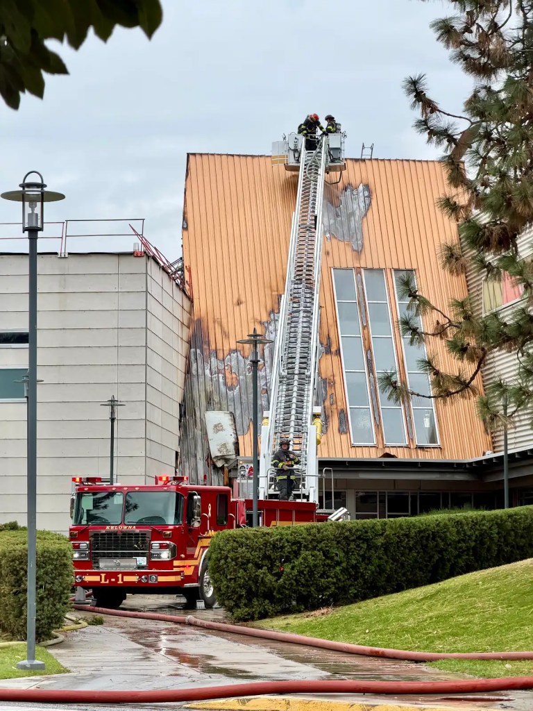 UPDATE: Kelowna fire crews douse blaze at UBCO campus | iNFOnews.ca UPDATE: Kelowna fire crews douse blaze at UBCO campus | iNFOnews.ca